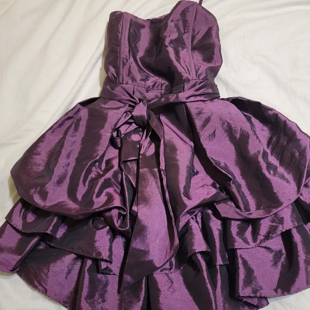Purple dress